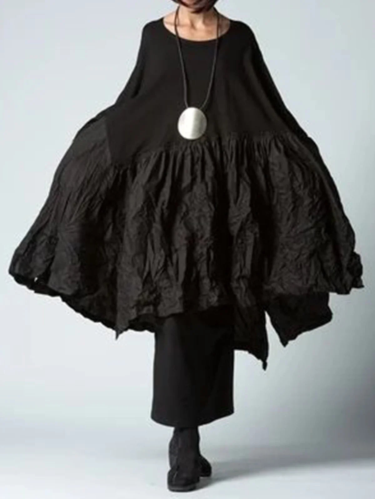 Spring Summer Solid Color Dress 2025 Women Vintage Asymmetrical Hem Sundress Female Mujer Loose Shirt Dress Vestidos Robe Femme